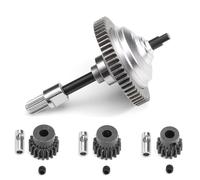 XAQRYQO Parti per Auto RC per Traxxas per Slash 4x4 per Stampede per Rustler Parti di Aggiornamento in Metallo 6780 Kit Differenziale Centrale 15 + 17 + 19T Pignone