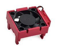 XAQRYQO Parti per Auto RC per TRAXXAS per Slash per Rally per Bandit per Stampede rc Car Upgrade Parts Accessori ESC Ventola di Raffreddamento Plastica 3340(Red)