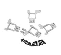 XAQRYQO Parti per Auto RC per TRAXXAS per TRX-4 8216 1/10 RC Crawler Parti di Aggiornamento 4 Pezzi Torri Ammortizzatori Anteriori E Posteriori in Metallo Accessori Montaggio