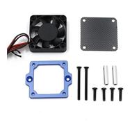 XAQRYQO Parti per Auto RC per Traxxas per TRX4 per TRX6 1/10 RC Accessori Auto Materiale Composito Ventola di Raffreddamento Dissipatore Calore