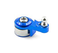 XAQRYQO Parti per Auto RC per Traxxas per TRX4 per TRX6 1/10 RC Crawler Car Parti di Aggiornamento 25T Braccio Servo Smorzatore Regolabile in Metallo Horn Ricambio(Blue)