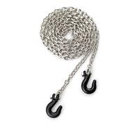 XAQRYQO Parti per Auto RC per Traxxas TRX-4 per Axial Scx10 90046 per Wraith D90 Tf2 rc Car Gancio di Traino in Metallo Catena Decorativa per 1:10 Rc per Rock Crawler(Black,C)