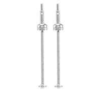 XAQRYQO Parti per Auto RC per Wltoys 144001 LC per Racing 1/14 124019 124018 1/12 RC Drift Car Upgrade Parts 2 Pezzi 45 Albero Motore CVD in Acciaio Temprato(Silver)