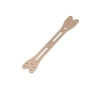 XAQRYQO Parti per Auto RC per WLtoys 284010 284131 K969 K989 1/28 RC Auto Pezzi di Ricambio Accessori 284131-2043 Piastra in Metallo del Secondo Piano