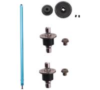 XAQRYQO Parti per Auto RC per WLTOYS A959 A979 A959-B A979-B Metallico per Auto RC Accessori Metallici Differenziale di Ingranaggi A949-23 A949-24 Parti DIY