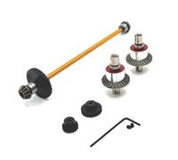 XAQRYQO Parti per Auto RC per Wltoys per 144001 144002 144010 per RIaarIo per XDKJ-001 XDKJ-006 1/14 rc Car Parts Differenziale in Metallo E Gruppo Albero di Trasmissione Centrale(Yellow)