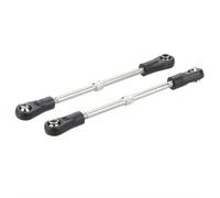 XAQRYQO Parti per Auto RC per ZD per Racing DBX-10 10421-S 9102 2 Pz Posteriore Superiore Asta di Collegamento 120937 7196 1/10 RC Auto Pezzi Ricambio Accessori