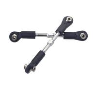 XAQRYQO Parti per Auto RC per ZD per Racing DBX07 EX07 2 Pz Parti Modificate Asta dello Sterzo Anteriore 8020 1/7 RC Auto di Aggiornamento Accessori Ricambio