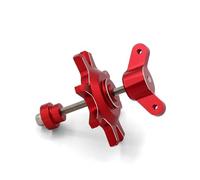 XAQRYQO Parti RC per 1/10 RC Crawler Auto 1.9 2.2 Pollici Beadlock Wheel Rim Metallico Assemblaggio Pneumatici Strumento Aiuto per Lo Smontaggio Modifica Aggiornamento RC Accessori Auto(Red)