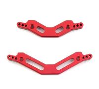 XAQRYQO Parti RC per Arrma 1/10 per Kraton per Granite Big per Rock per Senton per Vorteks per Outcast 4x4 3s per Blx Anteriore Ammortizzatore Posteriore Torre RC Auto Aggiornamenti Parti(Red)