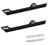 XAQRYQO Parti RC per Axial per SCX10 90047 90046 per YK4102 YK4103 per Wrangler Gonna Laterale Surround 313 per Passo RC Crawler Auto Parti di Aggiornamento Accessori(Black)