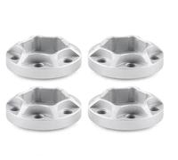 XAQRYQO Parti RC per Axial per SCX10 per Capra Gen8 VS4-10 1.9 2.2 Alluminio 12mm Ruota Mozzo Esagonale 1/10 Ruote Rim Sostituzione RC Crawler Parti di Automobili(Silver,6mm)