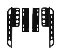 XAQRYQO Parti RC per Axial per SCX24 per Jeep per Gladiator AXI00005 1/24 Cursori per Roccia in Metallo Decorazione Pedale Laterale RC Crawler Auto Aggiornamento Parti di Ricambio