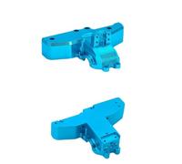 XAQRYQO Parti RC per MJX per Hyper per Go 14210 14209 1/14 14190B 14191B Copertura Superiore Posteriore in Metallo per Cambio Copertura Differenziale Ricambi per Aggiornamento Auto RC(Blue,Set)