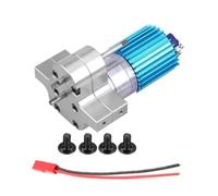 XAQRYQO Parti RC per MN D96 D90 D91 99S MN98 MN99S per WPL B14 B16 B24 B36 C14 C24 per HengLong per FeiYu Aggiornamento Cambio 370 Motore RC Parti Auto(Silver)
