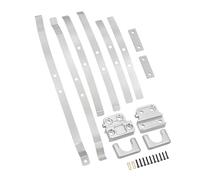 XAQRYQO Parti RC per MN82 LC79 1/12 Piastra Fissaggio A Molla Assale Posteriore in Metallo Kit Fissaggio A Molla RC Auto Fai da Te Parti di Ricambio Modificate Accessori di Ricambio(Set 2)