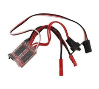 XAQRYQO Parti RC per Monster Truck 1:16 1:18 30A 4-8V per Mini Brushed Regolatore di velocità Elettrico ESC Brush Regolatore di velocità del Motore Elettronico RC Crawler Parti di Auto(30A)
