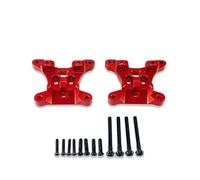 XAQRYQO Parti RC per SCY 1/16 16101 16102 16103 16106 16201 16101PRO 16102PRO 16103PRO 16106PRO Alta velocità rc Cars Raccordi Metallo Migliorati Staffe Ammortizzatori Anteriori Posteriori(Red)