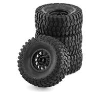 XAQRYQO Pneumatici in Gomma RC per ARRMA per Mojave per TRAXXAS 1/7 RC Auto Fuoristrada per Buggy 4 Pezzi 135mm per Pneumatico per Camion per Desert Short Course 17mm Ruota Esagonale(Black)