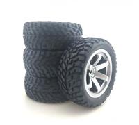 XAQRYQO Pneumatici in Gomma RC per Wltoys 144001 per MN99S per MN90 per MN86 RC Auto 4 Pezzi Aggiornamento Parte Ruote Fuori Strada per Buggy Pneumatici Ruota(A)