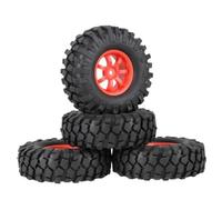 XAQRYQO Pneumatici per Auto RC per SCX10 RC Telecontrollo Modello di Pneumatico per Auto Simulato Ghiaia Pneumatici da 1.9 "Pneumatici 108mm Ruota 12mm Mozzo Esagonale(B)
