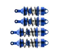 XAQRYQO RC Ammortizzatori per ARRMA 6S per BLX per Infraction per Felony per Roller 1/7 RC Auto Aggiornamenti Accessori 4 Pezzi Ammortizzatore in Metallo Ammortizzatore(Blue)