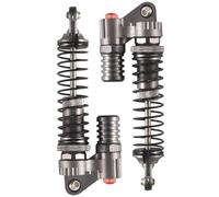 XAQRYQO RC Ammortizzatori per Axial Scx10 D90 Truck 2 Pezzi in Metallo 90 Mm Ammortizzatori Ammortizzatori Accessori di Aggiornamento per Scala 1/10 Rc Rock Crawler