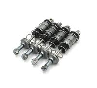XAQRYQO RC Ammortizzatori per MJX H16 16207 16208 16209 16210 1/16 RC Auto Aggiornamenti Accessori di Ricambio 4 Pezzi Ammortizzatore Ad Olio Anteriore E Posteriore(Gray)