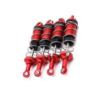 XAQRYQO RC Ammortizzatori per MJX H16 16207 16208 16209 16210 4 Pezzi Anteriore E Posteriore Ammortizzatore Ad Olio 1/16 RC Auto Aggiornamenti Parti Accessori