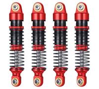 XAQRYQO RC Ammortizzatori per TRX-4M 1/18 rc Cars per Arrampicata Modello di Auto 4 Pezzi L'ammortizzatore in Lega di Alluminio può Essere Riempito con Parti di Aggiornamento 'Olio