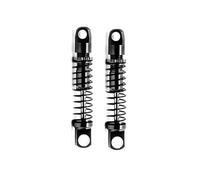 XAQRYQO RC Ammortizzatori per WPL D12 RC Model Car 1 Set Ammortizzatore in Metallo Assale Posteriore per Ammortizzatore A Molla per Parti del Sedile Ammortizzatori Parti Aggiornamento(Black)