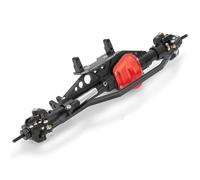 XAQRYQO RC Assale Anteriore per Axial per Wraith 90018 90048 90053 1/10 RC Rock Crawler Auto Parti di Aggiornamento CNC Metallo Anteriore Centrale ASSE Posteriore(Front Axle)