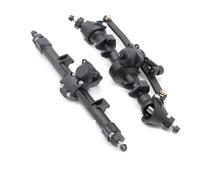 XAQRYQO RC Assale Anteriore per Axial SCX24 con Cacciavite E Set Completo di Assali Anteriori Posteriori Metallo Maniche Incrociate per Auto Cingolata 1/24 RC