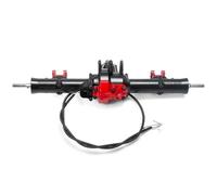 XAQRYQO RC Assale Anteriore per D90 1:10 RC Rock Crawler Modello di Auto Accessori Parti Lega Alluminio ASSE Anteriore/Posteriore con Bloccaggio del Differenziale(Rear Axle)
