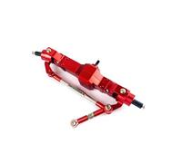 XAQRYQO RC Assale Anteriore per WPL per C14 C24 B14 B24 B16 B36 Anteriore Metallo Ponte Posteriore ASSE Scatola Ingranaggi 1/16 RC Auto Camion Rock Crawler Parti Automobili(Red,Front Axle)