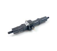 XAQRYQO RC Assale Anteriore per WPL per C14 C24 B14 B24 B16 B36 Anteriore Metallo Ponte Posteriore ASSE Scatola Ingranaggi 1/16 RC Auto Camion Rock Crawler Parti Automobili(Gray,Middle Axle)