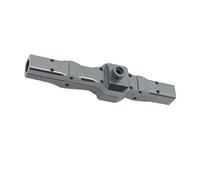 XAQRYQO RC Assale Anteriore per WPL per C14 C24 C34 C44 1/16 RC Auto Camion Rock Crawler Trucks Parti di Automobili Anteriore Metallo/Medio/Posteriore Ponte ASSE Scatola Ingranaggi(Rear Axle Housing)