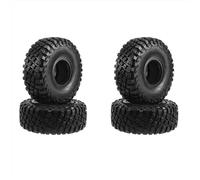 XAQRYQO RC Auto Pneumatici Ruota per Traxxas TRX4 D90 per Axial SCX10 II III per Redcat per MST 4 Pezzi 117 Mm 1.9 Pneumatici Gomma per Ruote 1/10 RC Crawler Car