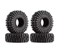 XAQRYQO Ruote e Pneumatici rc per Axial per SCX24 AX24 per FMS per FCX24 T1014 Trekker 1/18 1/24 RC Crawler Car Parts 1.0 Pneumatici per Ruote all per Terrain