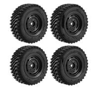 XAQRYQO Ruote e Pneumatici rc per MN128 MN86 MN86S MN86K MN86KS per MN G500 1/12 rc Car Upgrade Parts Accessori 4 Pezzi Pneumatico Gomma da 80 Mm