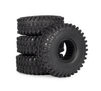 XAQRYQO Ruote e Pneumatici rc per SCX10 per Element per Enduro per TRX4 Gen8 D90 1/10 Ricambi per Auto da Arrampicata RC 4 Pneumatici 1.9" per Cingoli 120 Mm con Inserti Schiuma