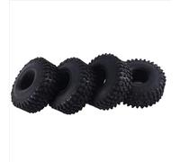 XAQRYQO Ruote e Pneumatici rc per Traxxas per TRX4 D90 per Axial per SCX10 II III per Wraith per Redcat per MST 1/10 Ricambi per Auto Cingolate RC Pneumatico Gomma 120 Mm