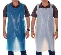 XARA Grembiuli Plastica in Polietilene per la Protezione Igienica degli Alimenti - Pack 1000 - Grembiuli Monouso - Grembiule Usa e Getta Monouso Cucina