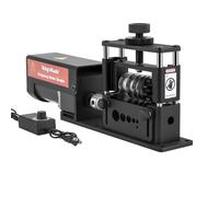 XARILK - Spellacavi Automatico, Macchina Spelafili Elettrica Automatica, 6 Canali con 5 Lame in Carburo, Ricicla Cavi Efficientemente, Si Applica a Fili di Rame, Utensile Elettrico per Elettricisti e