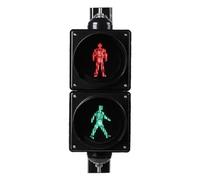 XARONF Semaforo industriale a LED con telecomando, semaforo for attraversamento pedonale, semaforo industriale a LED IP65, installazione semplice, durevole