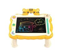 Xasbseulk Blocco per scrittura LCD - Lavagna cancellabile per scarabocchiare, tablet multifunzione LCD con supporto, forniture artistiche per bambini, per casa, scuola, viaggi