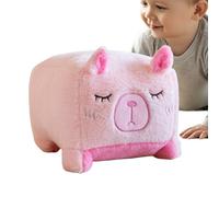 Xasbseulk Capybara - Coperta morbida con funzione cuscino, per camera da , divano, , auto, divano e sedia