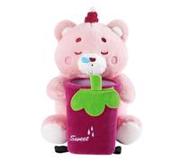 Xasbseulk Cestino per auto e porta , contenitore per per auto, morbido peluche, interni per chiavi, telefoni cellulari, ombrelli, snack, portafogli, gestione