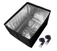 Xasbseulk Coperture AC per esterno inverno | Copertura AC esterna impermeabile | Scudo protettivo isolato con fibbie regolabili per compressore condensatore