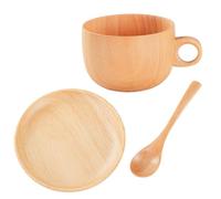 Xasbseulk da tè in legno - Tazze da caffè senza manico | Set da caffè artigianale da bere Servire Casa Stile tavola Design Collezione regalo Esperienza Rituale Artigianato Estetica Tradizione